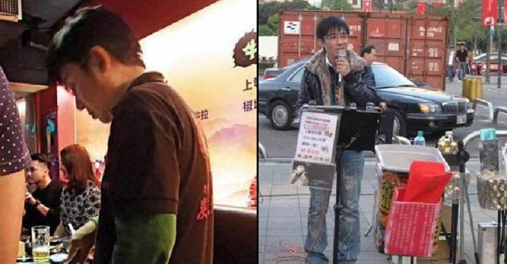 惋惜，曾是台灣人氣歌手淪落到街頭賣唱，出租屋內上吊身亡，一週後才被發現年僅58歲