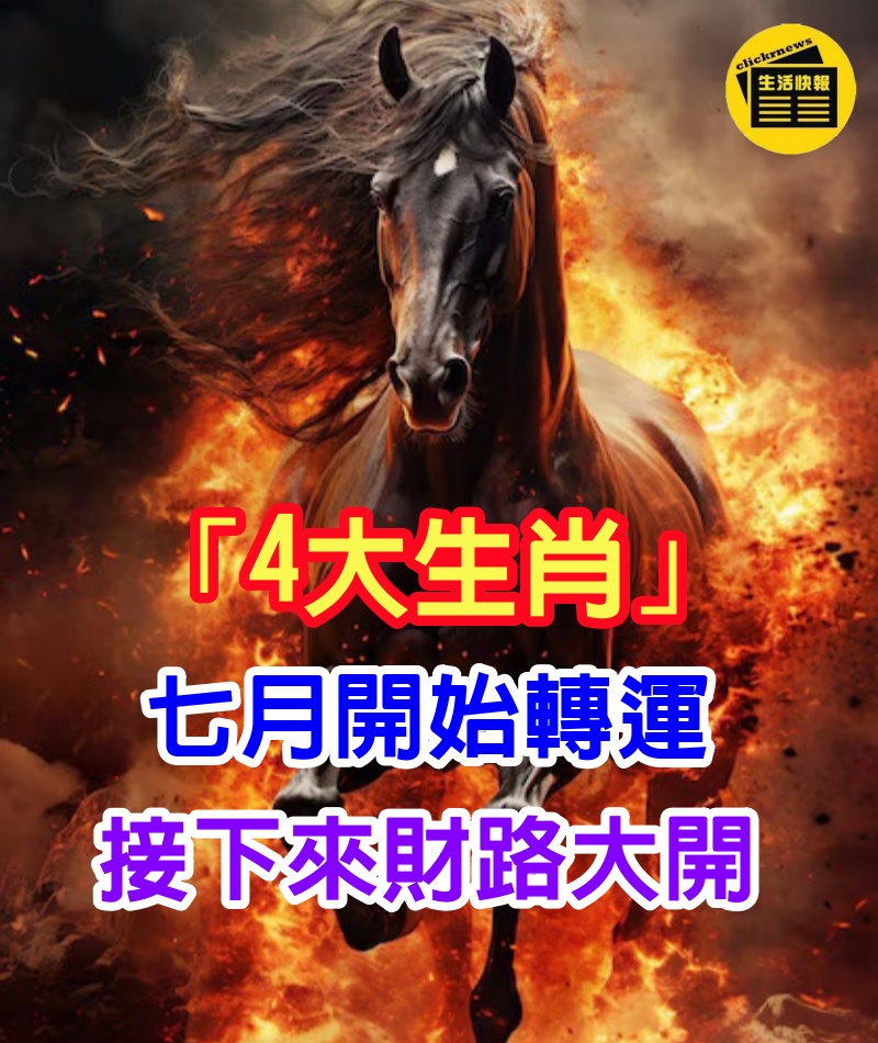 前半年辛苦!「4生肖」七月開始轉運,收穫財富不斷:接下來財路大開