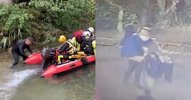 虎豹潭9歲女童奇蹟生還,被大水沖走第一時間冷靜自救,隨身物成保命關鍵,監視器畫面曝光